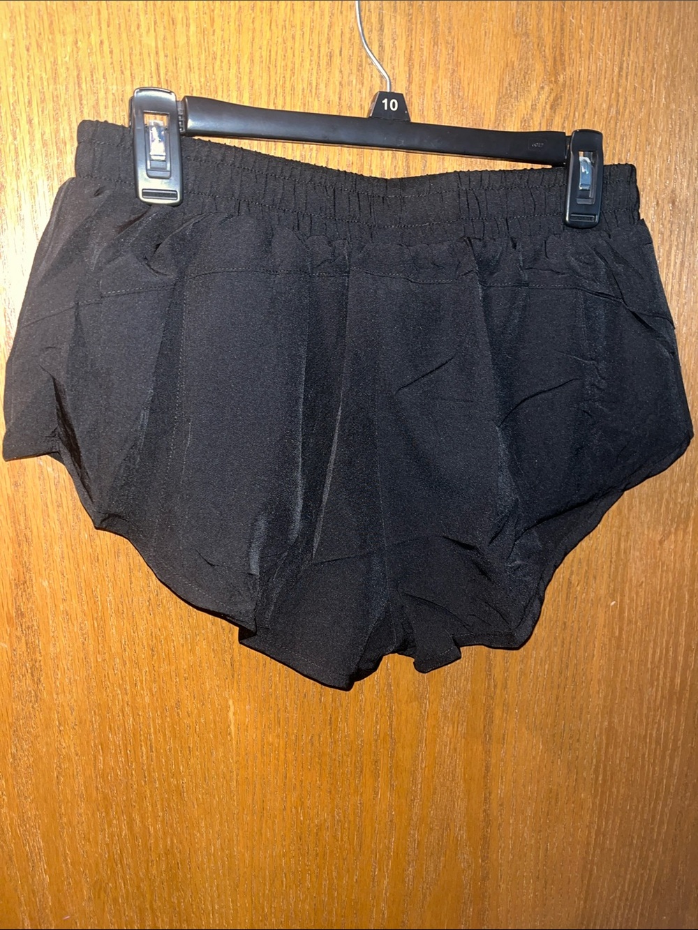 3 pair Black Women's Layered Running Shorts. NWOT - Picture 2 of 9